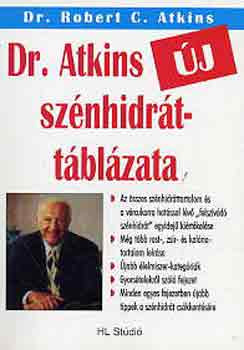 Dr. Atkins új szénhidráttáblázata - Több mint 1300 márkanévvel ellátott és hétköznapi étel felsorolása az összes szénhidrát-, rost-, felszívódó szénhidrát-, fehérje- és zsírtartalom, valamint kalóriaszámítással - Robert C. Atkins Dr.