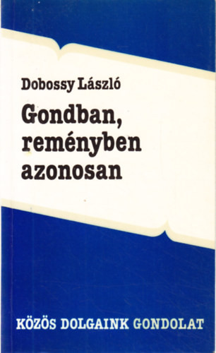 Gondban, reményben azonosan (esszék és tanulmányok a közös múltról) - Dobossy László