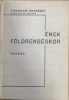 Túrmezei Erzsébet: Ének földrengéskor - versek