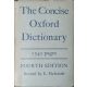 H. W. Fowler - F. G. Fowler (eds.): The Concise Oxford Dictionary of Current English