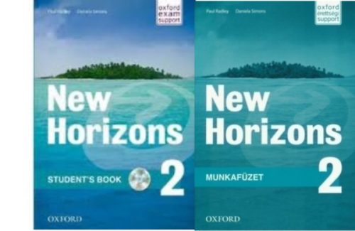 New Horizons 2 - Student's Book + Audio CD + Munkafüzet (2 kötet) - Paul Radley, Daniela Simons