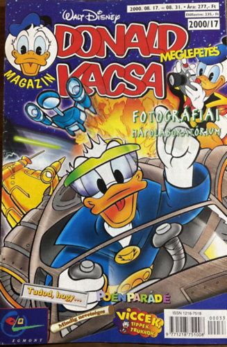 Donald kacsa magazin 2000/17. szám - Walt Disney