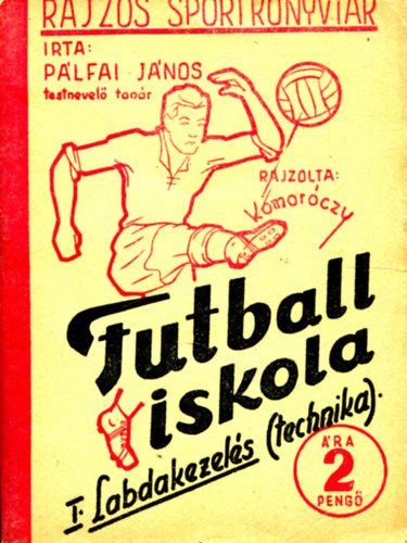 Futball iskola - I. Labdakezelés (technika) Rajzos sportkönyvtár - Pálfai János