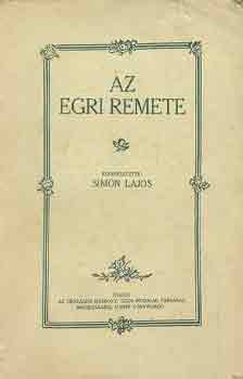 Az egri remete - Simon Lajos (szerk.)