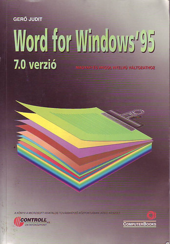 Word for windows '95 7.0 verzió - Gerő Judit