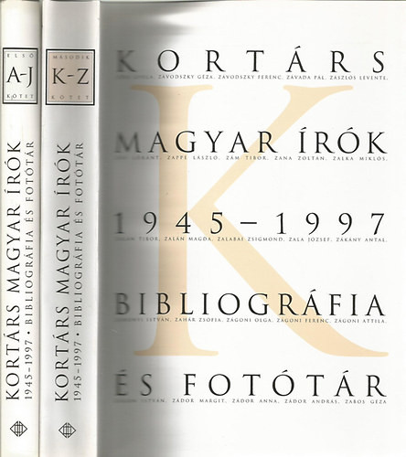 Kortárs magyar írók (1945-1997) bibliográfia és fotótár I-II. - F. Almási Éva