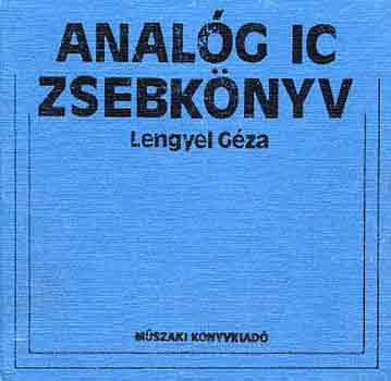 Analóg IC zsebkönyv - Lengyel GÉza