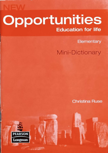 New Opportunities - Elementary Mini-Dictionary - Christina Ruse