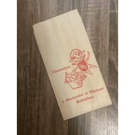   Háztartási és Illatszer Boltok – Retro papírzacskó (’60–’70-es évek)