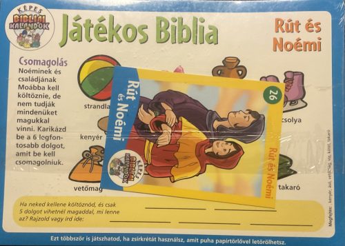 Játékos Biblia  - Rút és Noémi