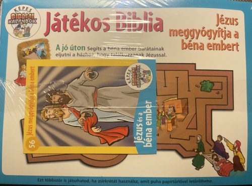 Játékos Biblia  - Jézus meggyógyítja a béna embert