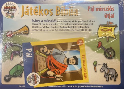 Játékos Biblia  - Pál missziós útjai