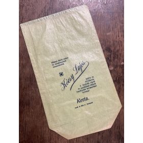   Kócsy Lajos Fűszer, kávé, cukor, rőfös és rövidárú - reklám papírtasak 1930 körül