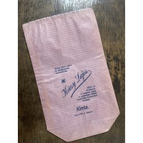   Kócsy Lajos Fűszer, kávé, cukor, rőfös és rövidárú - reklám papírtasak 1930 körül