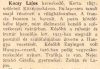 Kócsy Lajos Fűszer, kávé, cukor, rőfös és rövidárú - 3 db reklám papírtasak 1930 körül 