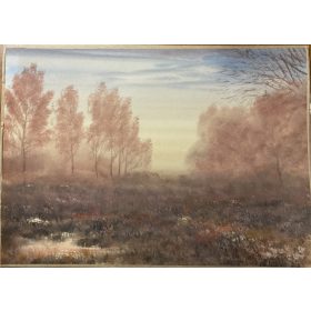  Nemes Tibor (1955 - ) Színes erdő - akvarell, jelezve