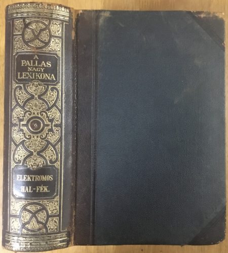 A Pallas Nagy Lexikona VI. kötet - Elektromos hal - fék