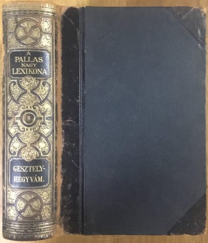 A Pallas Nagy Lexikona VIII. kötet - Gesztely- Hegyvám