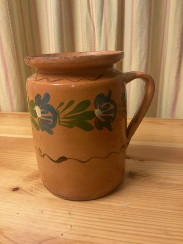 Virágmintás szilke