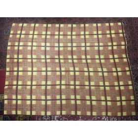 Retro kockás nagyméretű pléd