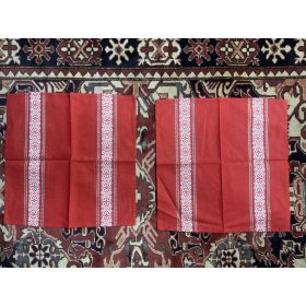 Vászonszalvéta vagy kis textil szőttes 2 db