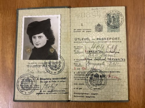 Útlevél - Magyar Királyság 1941