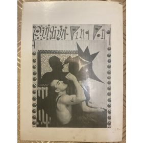   Bada Dada (Bada Tibor, 1963-2006): Pingvin ping pong - ofszet nyomat