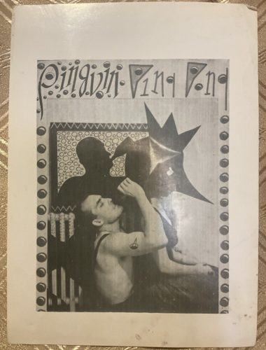 Bada Dada (Bada Tibor, 1963-2006): Pingvin ping pong - ofszet nyomat