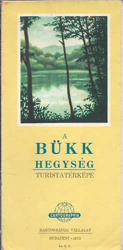 A Bükk hegység turistatérképe