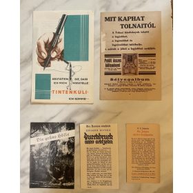   Vegyes külföldi és magyar reklám tétel - közte Gellért Étterem szalvéta