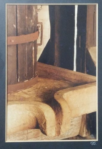 Szél Ágnes (1944- ) fotóművész jelzett felvétele - Malom