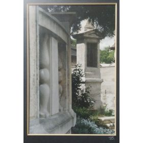   Szél Ágnes (1944- ) fotóművész jelzett felvétele - Temetőrészlet