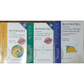   Gerőcs László és mások: Matematika - Gyakorló és érettségire felkészítő feladatgyűjtemény I-III. (CD nélkül)