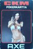 CKM – AXE reklám pókerkártya dobozzal (pin-up dizájn)