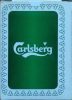 Carlsberg reklám francia kártya dobozzal