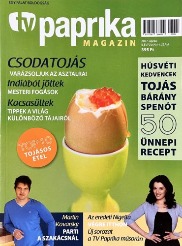 TV Paprika magazin - 2007 április
