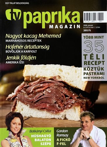 TV Paprika magazin - 2008 január