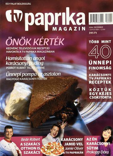 TV Paprika magazin - 2006 december