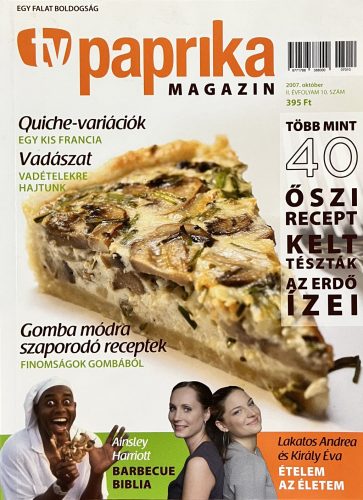 TV Paprika magazin - 2007 október