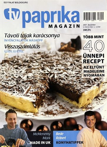TV Paprika magazin - 2007 december