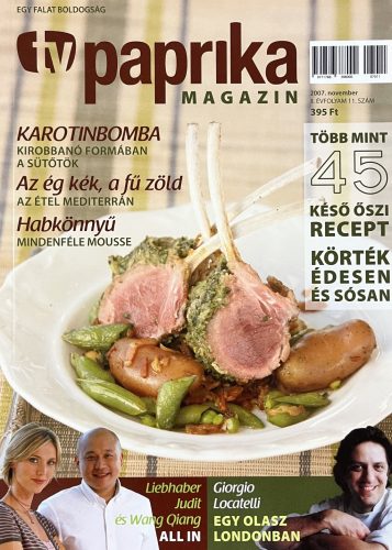 TV Paprika magazin - 2007 november
