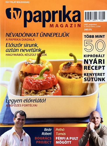 TV Paprika magazin - 2007 augusztus