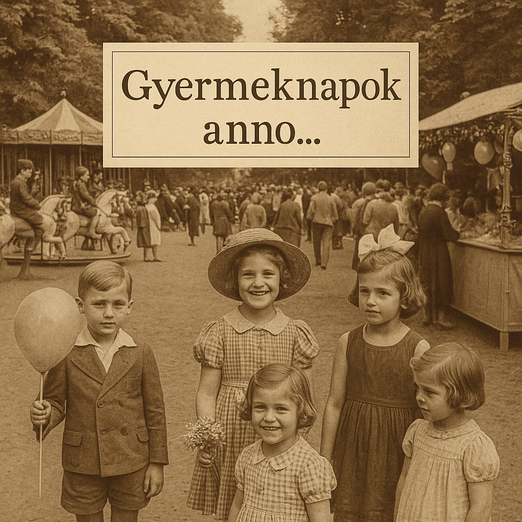 Gyermeknapok anno… Egy régi ünnep nyomában