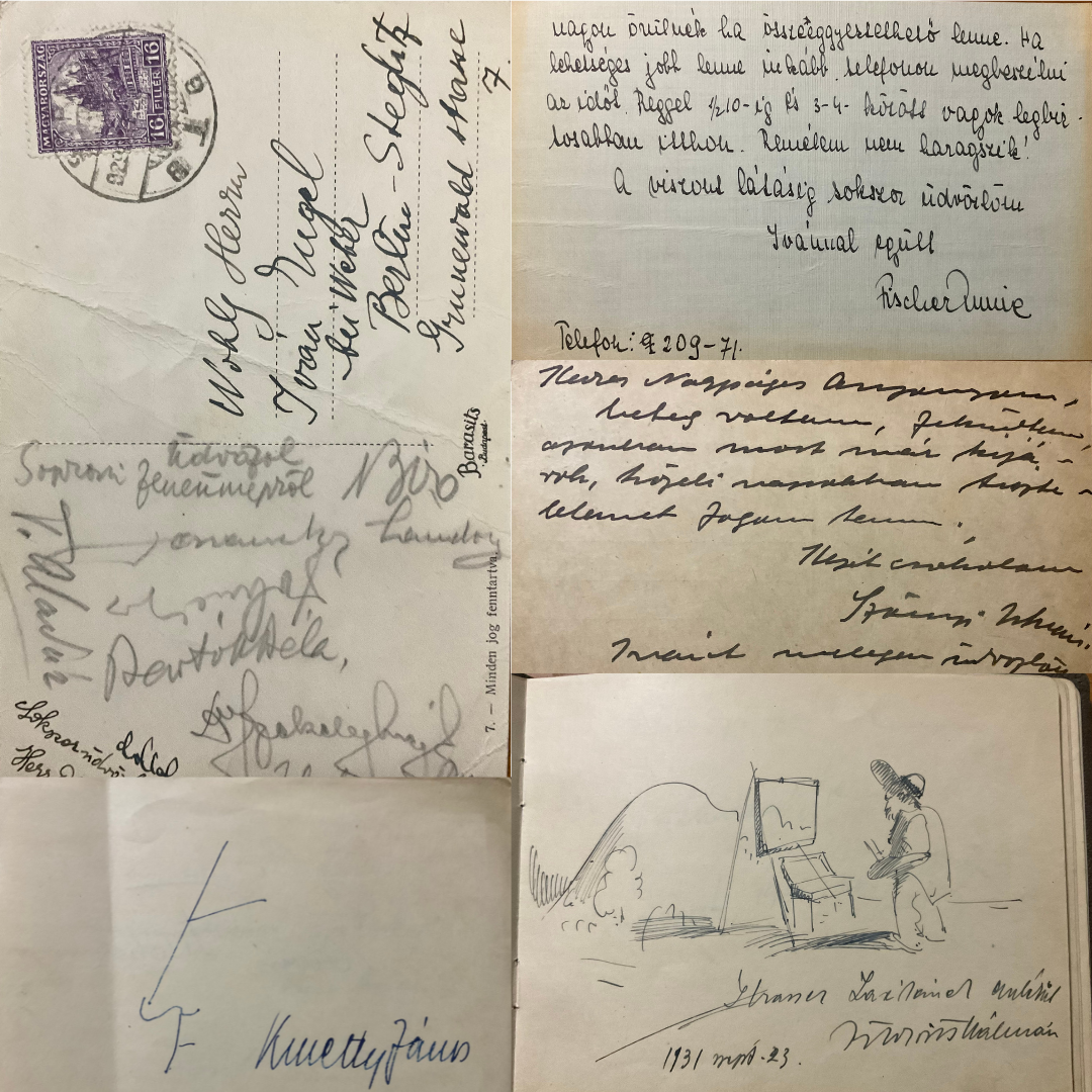 Ritka magyar művészeti grafikák, kéziratok és autográfok árverésen