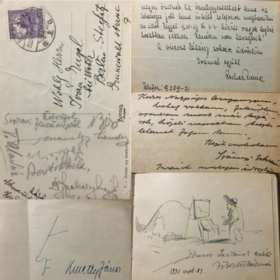 Ritka magyar művészeti grafikák, kéziratok és autográfok árverésen